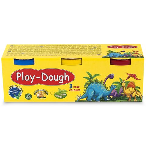 ER Toys Play-Dough: Heroes dinós gyurma szett 3db-os (ERN-057)