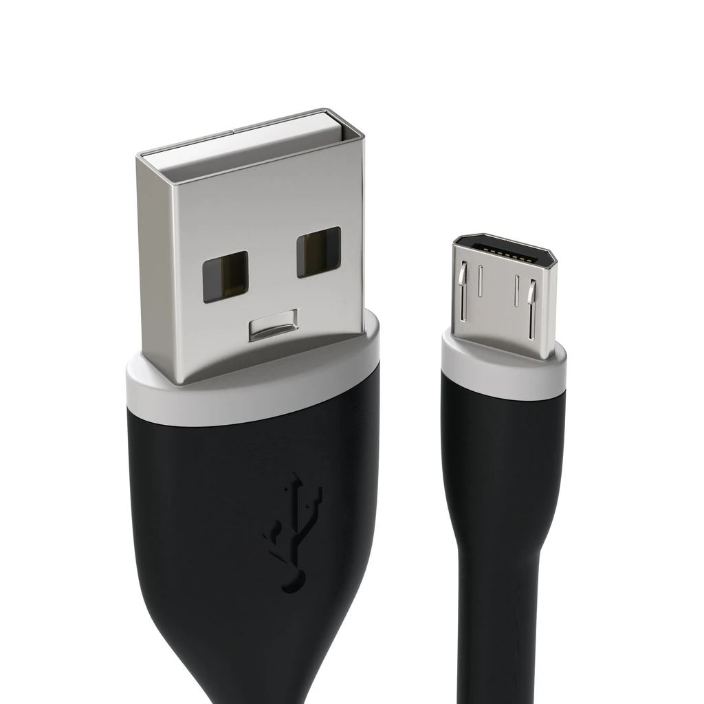 Satechi Micro USB - USB kábel 0.25m fekete (ST-FCM10B)