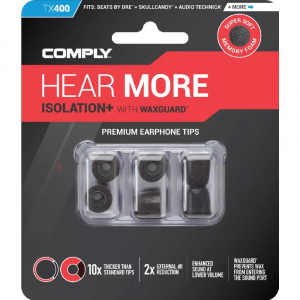 Comply Isolation Plus TX-400 memóriahab fülilleszték fekete S (COM-Tx400BkS3pr)