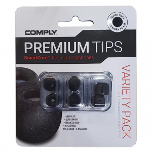 Comply Variety Pack univerz&aacute;lis mem&oacute;riahab f&uuml;lilleszt&eacute;k fekete (COM-29-06101-11)