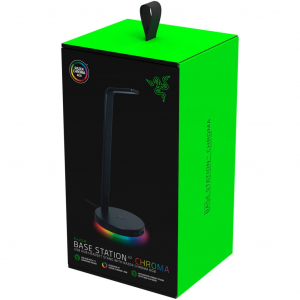 Razer Base Station V2 Chroma headset állvány és USB-hub (RC21-01510100-R3M1)