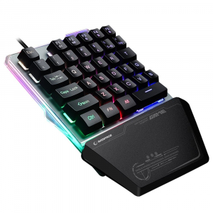 Rampage KB-R24 X-MINI Gaming billentyűzet fekete (32739)