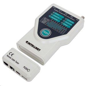 Manhattan kábel teszter (RJ45, RJ11, FireWire, USB-A, USB-B) (780094)