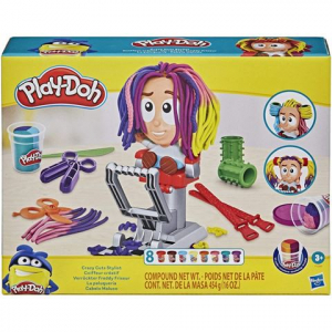 Hasbro Play-Doh: Crazy Cuts Stylist fodrász gyurma szett kiegészítővel (F1260)