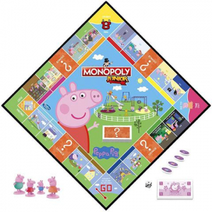 Hasbro Peppa malac Monopoly junior társasjáték (F1656)