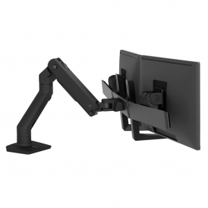 Ergotron HX Desk dual monitortartó asztali állvány 32" fekete (45-476-224)