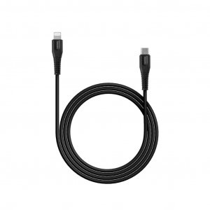 Canyon CNS-MFIC4B USB Type-C - Lightning töltő-/adatkábel 1.2m fekete