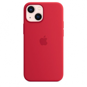 Apple MagSafe-rögzítésű iPhone 13 mini szilikontok (PRODUCT)RED (MM233ZM/A)