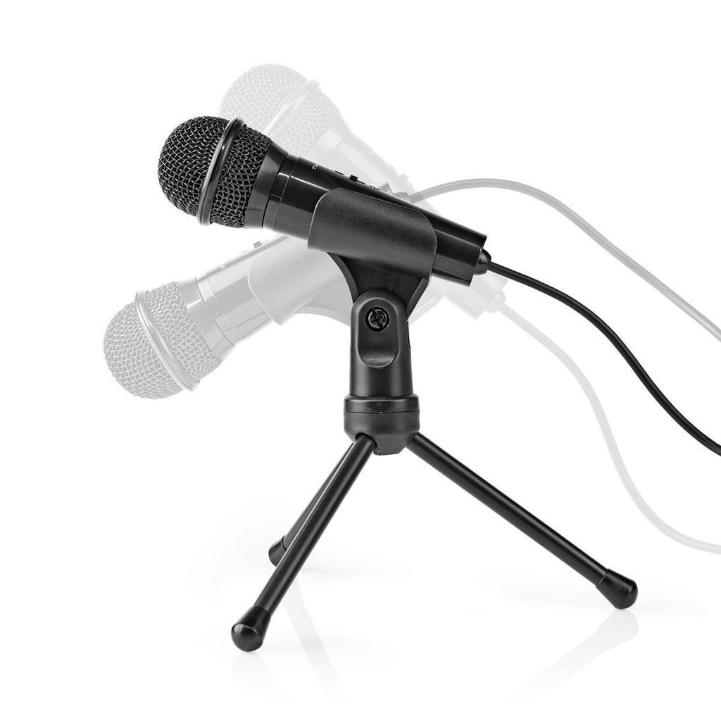 Nedis asztali mikrofon fekete (MICTJ100BK)