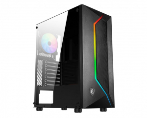 MSI MAG VAMPIRIC 100R táp nélküli ablakos ház fekete (306-7G07R25-809)