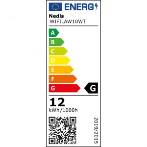 Nedis Intelligens Wi-Fi-s mennyezeti lámpa 17cm (WIFILAW10WT)