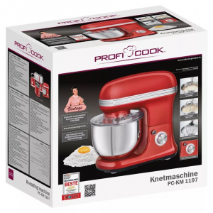 ProfiCook PC-KM 1197 robotgép piros