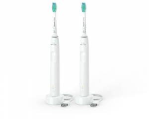 Philips HX3675/13 Sonicare 3100 series szónikus elektromos fogkefe dupla csomag fehér