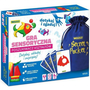 Wader Play & Fun: Secret Pocket - Titkos zseb alakzatkereső társasjáték (42521)