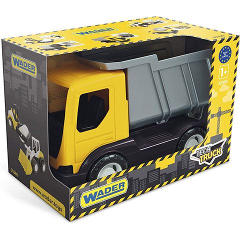 Wader Tech Truck sárga dömper (35362)