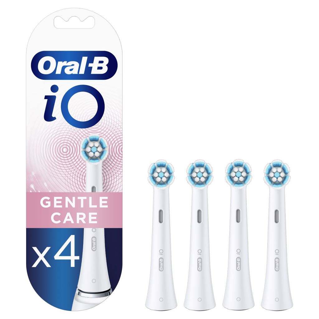 Braun Oral-B iO fogkefefej Sensitive fehér 4 db (4210201343684 / 10PO010355)
