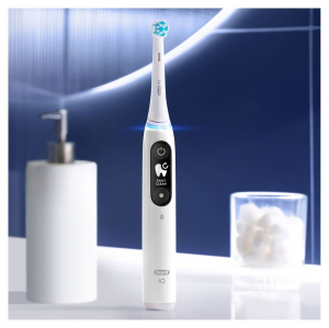 Braun Oral-B iO6 elektromos fogkefe fehér (4210201381648 / 10PO010326)