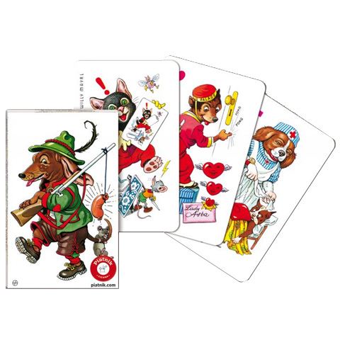 Piatnik Kutyák Fekete Péter kártyajáték (427121)