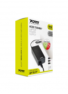 PORT Notebook adapter Acer/Toshiba 17" 65-90W (900093-ACTO)