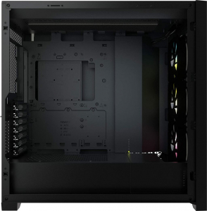 Corsair iCUE 5000X RGB Tempered Glass táp nélküli ablakos ház fekete (CC-9011212-WW)