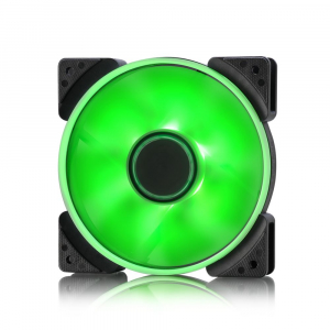 Fractal Design Prisma SL-12 Green 120mm ventilátor zöld LED (FD-FAN-PRI-SL12-GN)