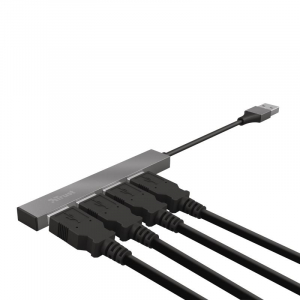Trust Halyx 4 portos USB 2.0 hub (23786)