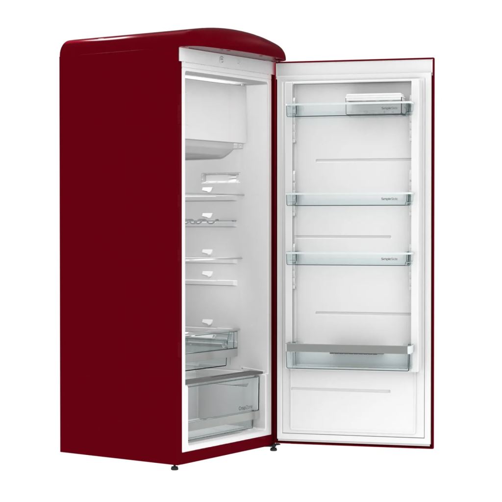 Gorenje ORB153R fagyasztórekeszes hűtőszekrény piros