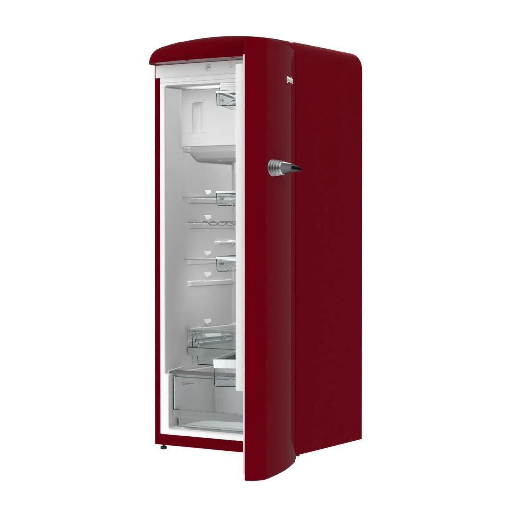Gorenje ORB153R fagyasztórekeszes hűtőszekrény piros