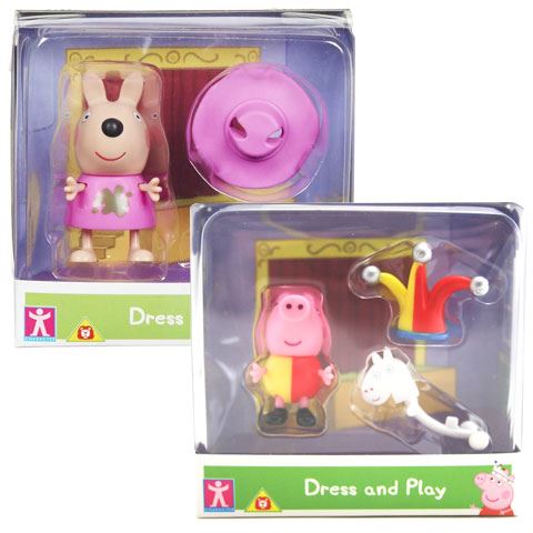 IMC Toys Peppa malac: Mini figurák kiegészítőkkel kétféle változatban (PEP07043)