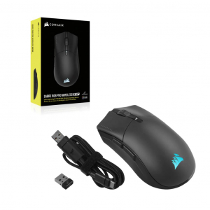 Corsair SABRE RGB PRO WIRELESS CHAMPION SERIES optikai Gaming egér fekete (CH-9313211-EU)