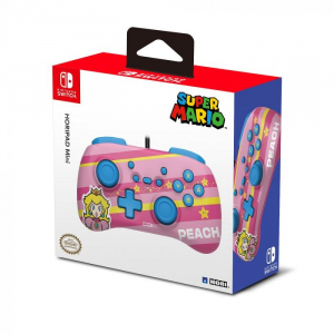 Hori Nintendo Switch Horipad Mini Super Mario Series - Peach gamepad (NSP1654 / NSW-367U)