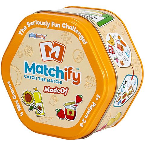 Flair Toys Matchify: Miből készült? - Párosító kártyajáték (MATCH9000D)