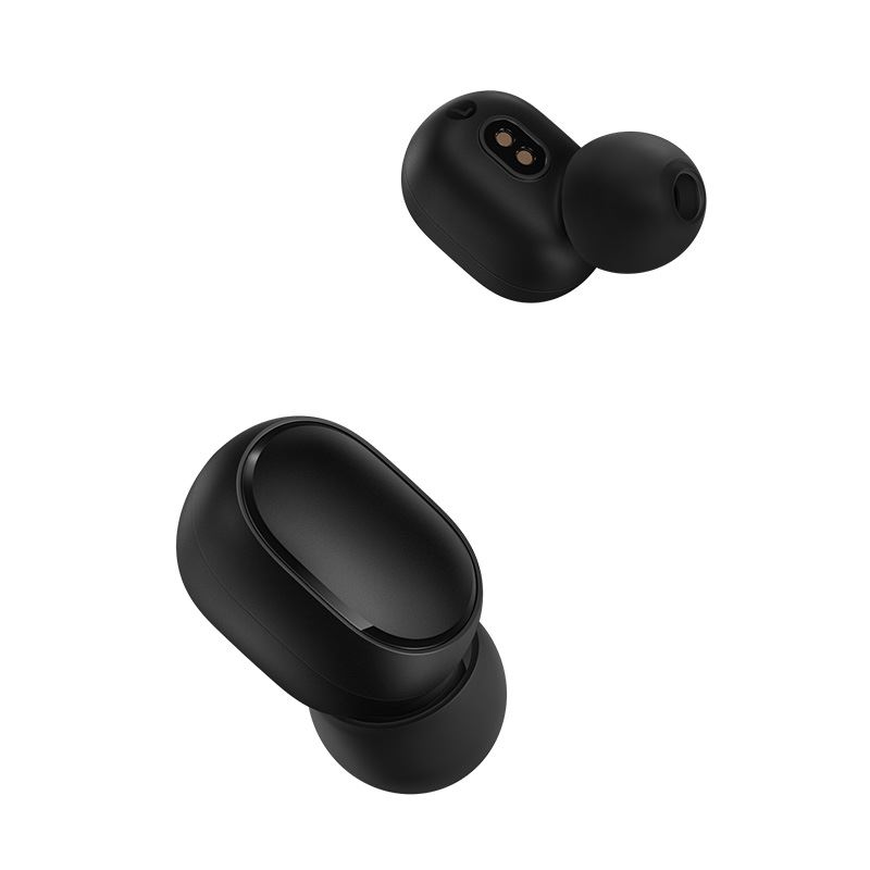 Xiaomi Mi True Wireless Earbuds Basic S Bluetooth mikrofonos fülhallgató fekete (ZBW4502GL/TWSEJ05LS)
