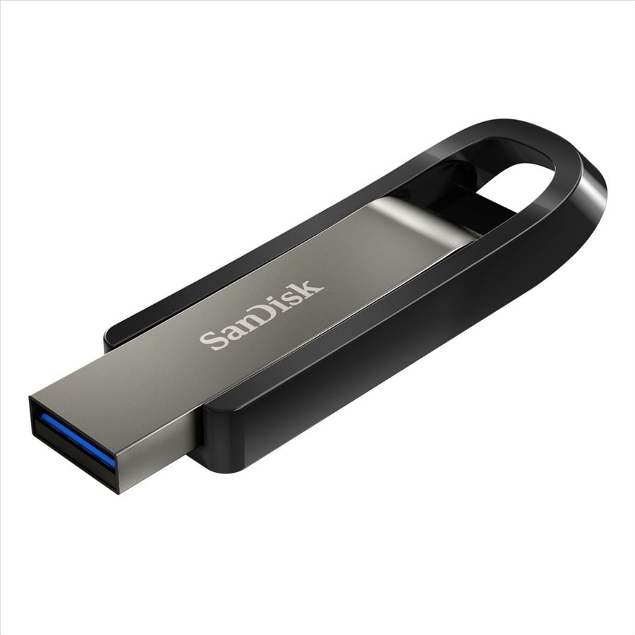 Pen Drive 256GB SanDisk Extreme Go USB 3.2 fekete (SDCZ810-256G-G46 / 186565)