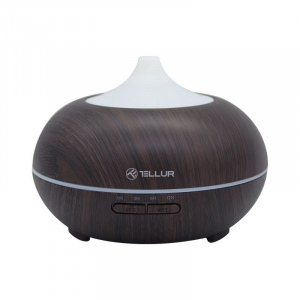 Tellur WiFi Smart Aroma Diffuser 300ml LED Dark Brown párologtató (TLL331261)