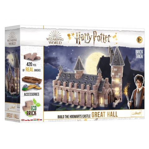 Trefl Brick Trick Harry Potter: A nagy terem tégla építőszett 420db-os (61562)