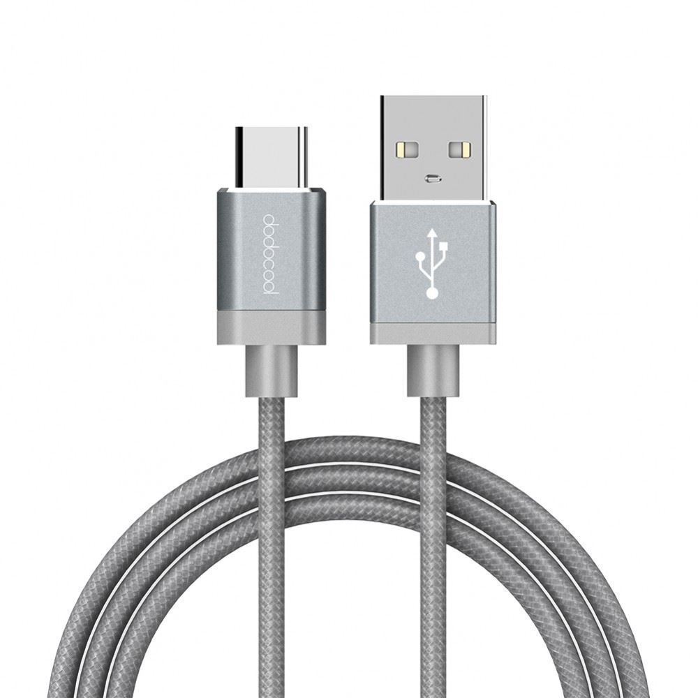 Dodocool DA139GY USB-C - USB-A kábel 1m szürke