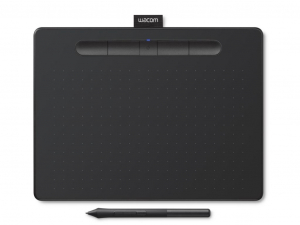 Wacom Intuos M digitális rajztábla fekete (CTL-6100K-B)