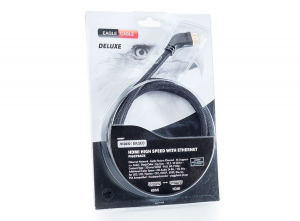 Eagle Cable Deluxe High Speed HDMI Ethernet k&aacute;bel fekete 1.6m (10011016)
