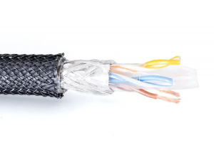 Eagle Cable Deluxe CAT6 SF-UTP 24AWG k&aacute;bel fekete 4.8m (10065048)
