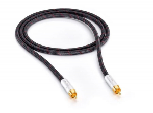 Eagle Cable High End Deluxe m&eacute;lynyom&oacute; RCA k&aacute;bel fekete 3m (10070203)