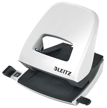 Leitz "New NeXXt" fém lyukasztó fehér (E50081001)