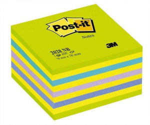 3M Post-it FT510093253 öntapadó jegyzettömb 76x76mm lollipop zöld (LP2028NB)