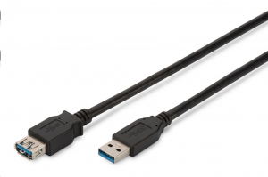 Assmann USB 3.0 hosszabbító kábel 3m (AK-300203-030-S)