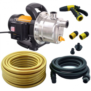 Riwall REJP 1000 INOX SET 1000W kerti szivattyú szett (EP26A2001096B)