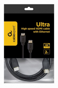 Gembird Cablexpert Ethernet 8K 2.1 HDMI adatkábel 2m (CC-HDMI8K-2M)