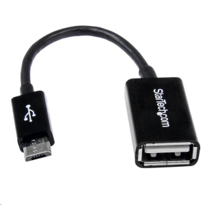 StarTech.com USB -> Micro USB k&aacute;bel fekete (UUSBOTG)