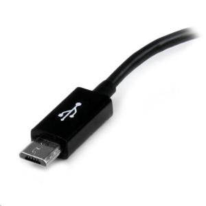 StarTech.com USB -> Micro USB k&aacute;bel fekete (UUSBOTG)