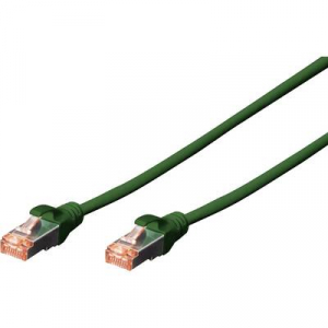 RJ45 Hálózat Csatlakozókábel CAT 6 S/FTP 2.00 m Kék Halogénmentes, sodort érpár, Védővel, Lángálló Digitus