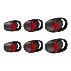 HyperX Cloud Buds Bluetooth fülhallgató fekete-piros (HEBBXX-MC-RD/G / 4P5H7AA)